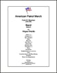 American Patrol March Concert Band sheet music cover